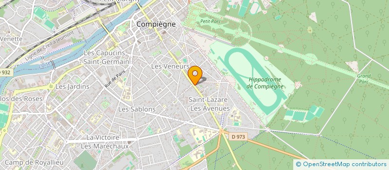 localisation de l'entreprise AXPILOU  COMPIEGNE