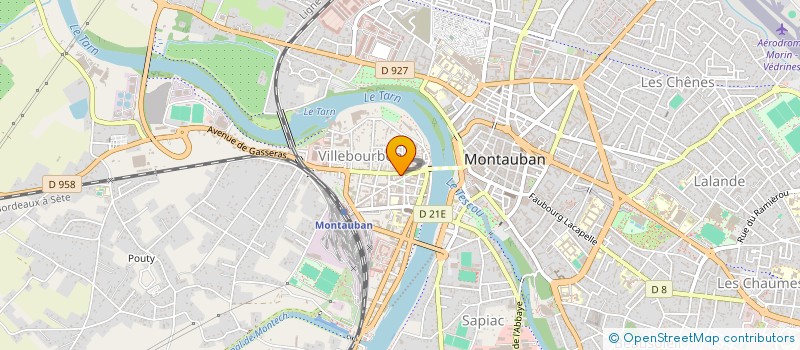 localisation de l'entreprise AXPROM à MONTAUBAN