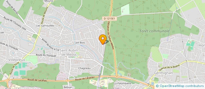 localisation de l'entreprise AXRAZ  CESTAS