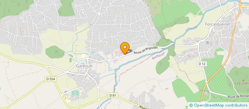 localisation de l'entreprise AXROAD à GAREOULT