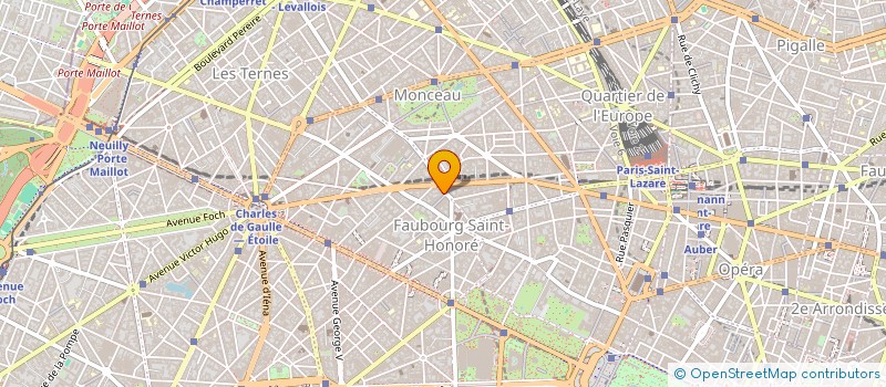 localisation de l'entreprise AXS HOLDING  1  PARIS