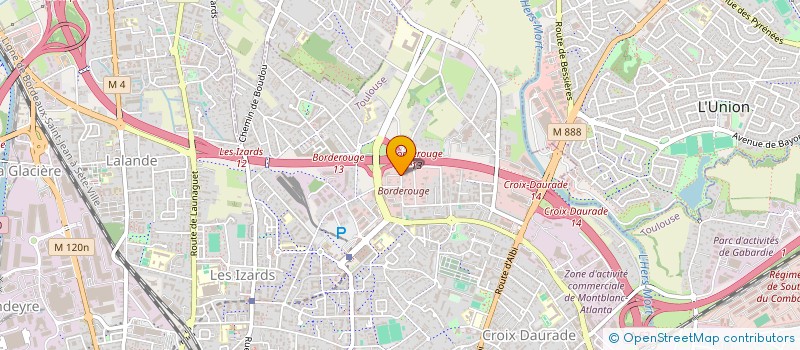 localisation de l'entreprise AXSENS à TOULOUSE