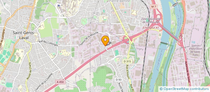 localisation de l'entreprise AXSOLU CONSEIL  IRIGNY