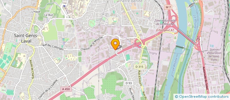 localisation de l'entreprise AXSOLU GLOBAL SERVICES  IRIGNY