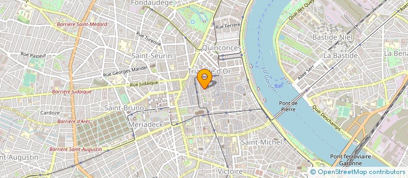 localisation de l'entreprise AXSUM à BORDEAUX