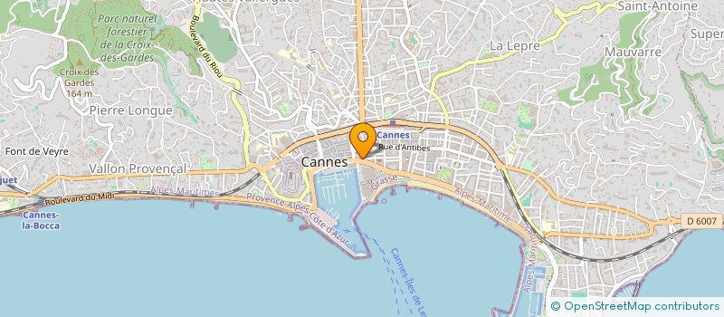 localisation de l'entreprise AXT HOLDING  CANNES