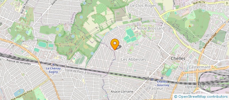 localisation de l'entreprise AXTAR  CHELLES