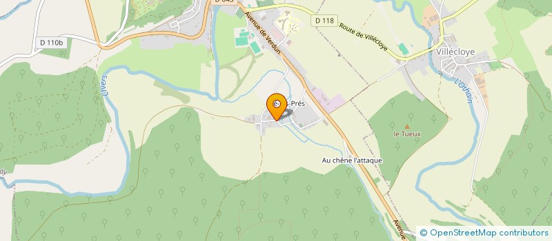localisation de l'entreprise AXTER à MONTMEDY