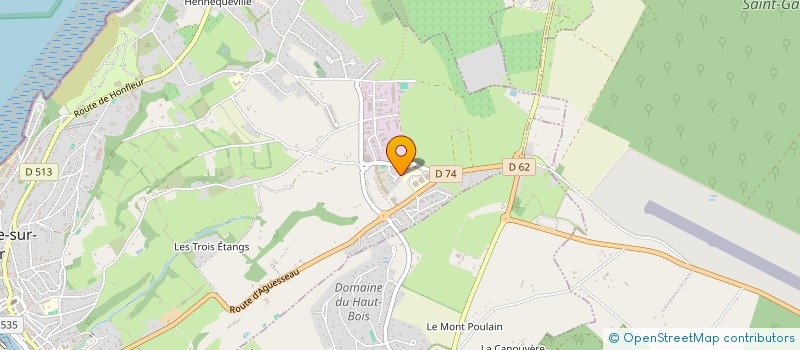 localisation de l'entreprise AXTOS à TROUVILLE-SUR-MER