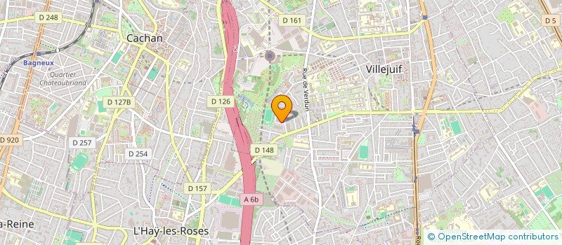 localisation de l'entreprise AXTRAD  VILLEJUIF