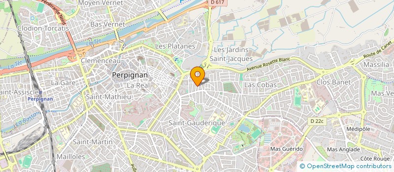 localisation de l'entreprise AXURIT66 à PERPIGNAN