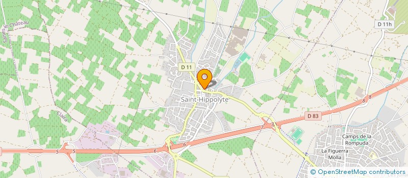 localisation de l'entreprise AXURITS HIPPOLYTAINS  SAINT-HIPPOLYTE