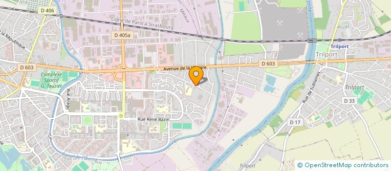 localisation de l'entreprise AXVG à MEAUX