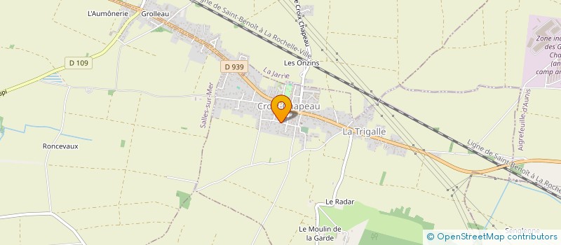 localisation de l'entreprise AXVIN  CROIX-CHAPEAU