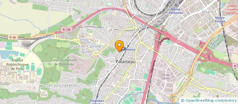 localisation de l'entreprise AXXA PARTICIPATION à PALAISEAU