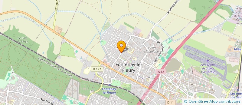 localisation de l'entreprise AXXAM à FONTENAY-LE-FLEURY