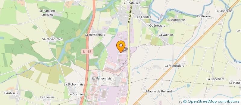 localisation de l'entreprise AXXEL DISTRIBUTION à BAIN-DE-BRETAGNE