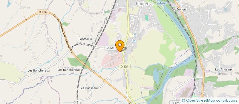 localisation de l'entreprise AXXEN GROUP  HAUTERIVE