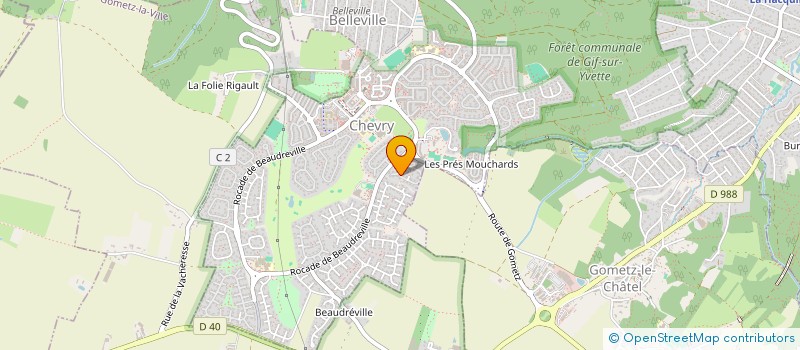 localisation de l'entreprise AXXENT à GIF-SUR-YVETTE