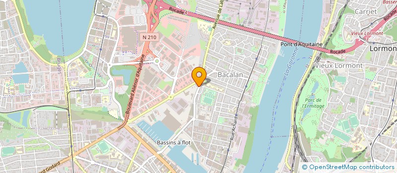 localisation de l'entreprise AXXES CAR à BORDEAUX