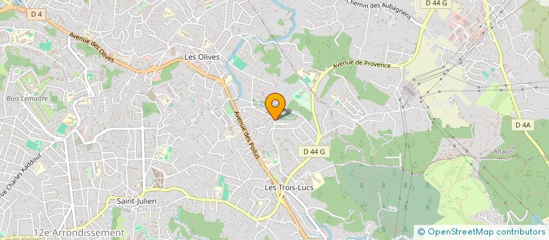 localisation de l'entreprise AXXIMO à MARSEILLE