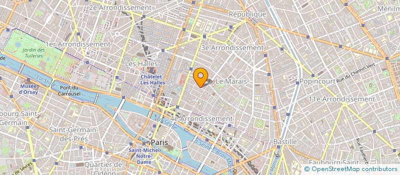 localisation de l'entreprise AXXIOME à PARIS