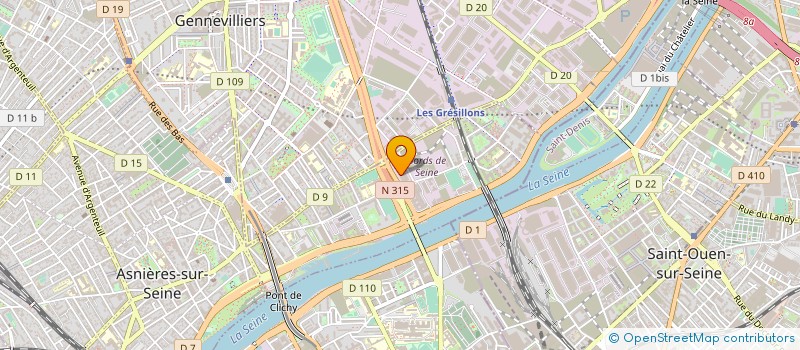 localisation de l'entreprise AXXON MULTISERVICES à ASNIERES-SUR-SEINE