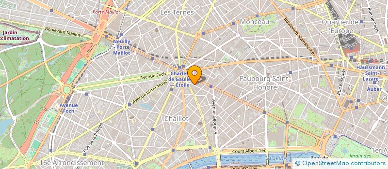 localisation de l'entreprise AXXON TELECOM à PARIS