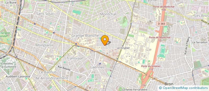 localisation de l'entreprise AXYION  LYON