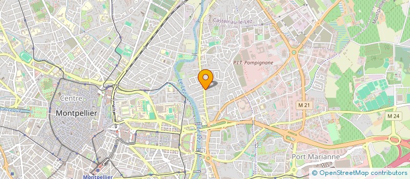 localisation de l'entreprise AXYKOMINAL à MONTPELLIER