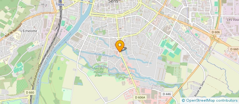 localisation de l'entreprise AXYLEME 89 SOC.NOUVELLE D EXPLOITATION à SENS