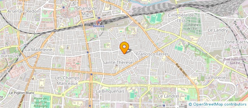 localisation de l'entreprise AXYLIS  RENNES