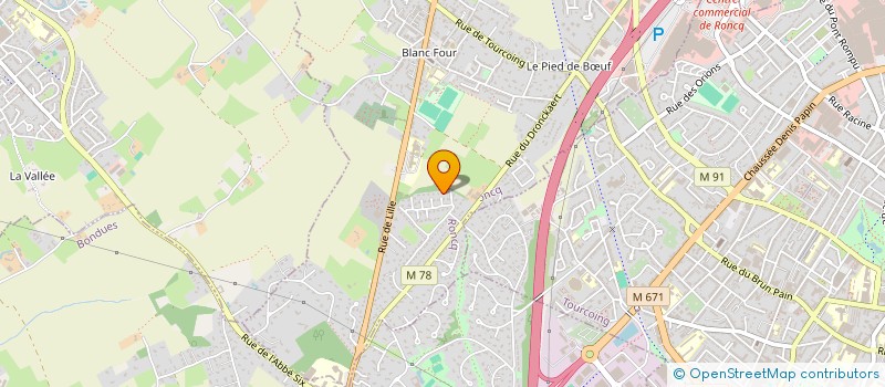 localisation de l'entreprise AXYMO à RONCQ