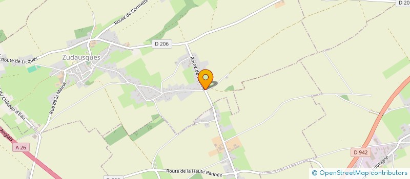 localisation de l'entreprise AXYOM CONSEIL  ZUDAUSQUES