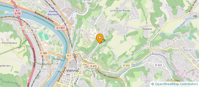 localisation de l'entreprise AXYRION à VIENNE