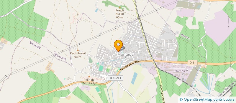 localisation de l'entreprise AXYS  MONTADY