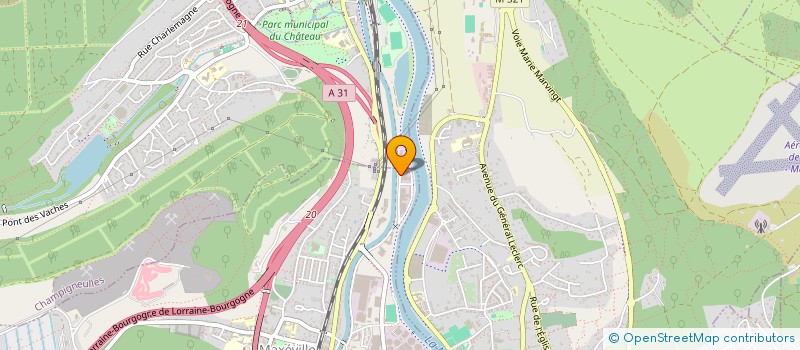 localisation de l'entreprise AXYSCOM  MAXEVILLE