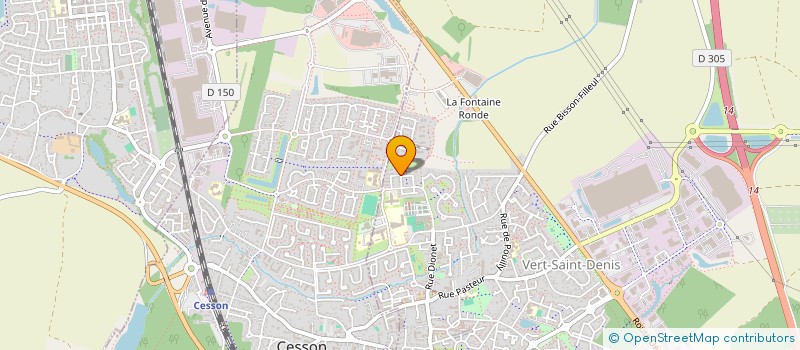 localisation de l'entreprise AY  VERT-SAINT-DENIS