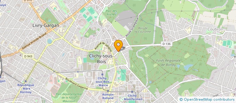 localisation de l'entreprise AY à CLICHY-SOUS-BOIS