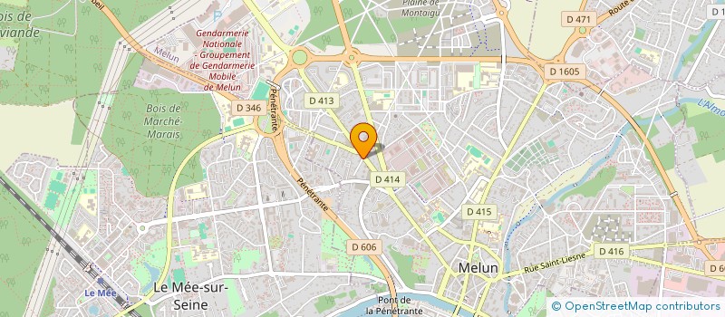 localisation de l'entreprise AY'AGENCY à MELUN