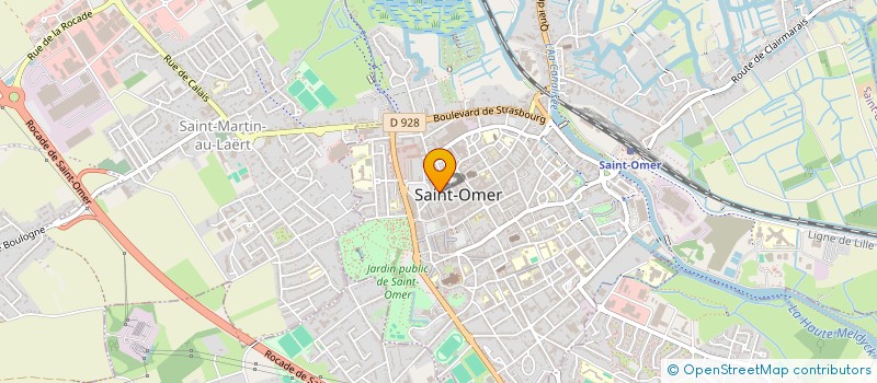 localisation de l'entreprise AY CONCEPT  SAINT OMER