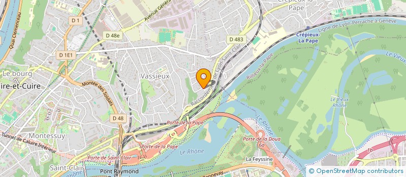 localisation de l'entreprise AY CONSEIL à CALUIRE-ET-CUIRE