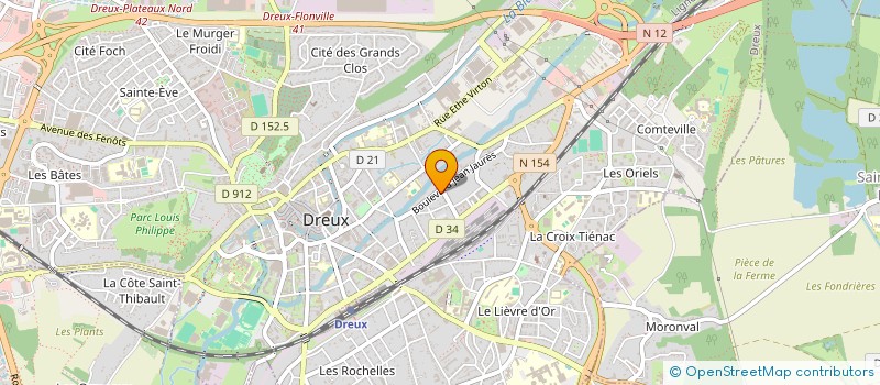 localisation de l'entreprise AY CONSULTING à DREUX