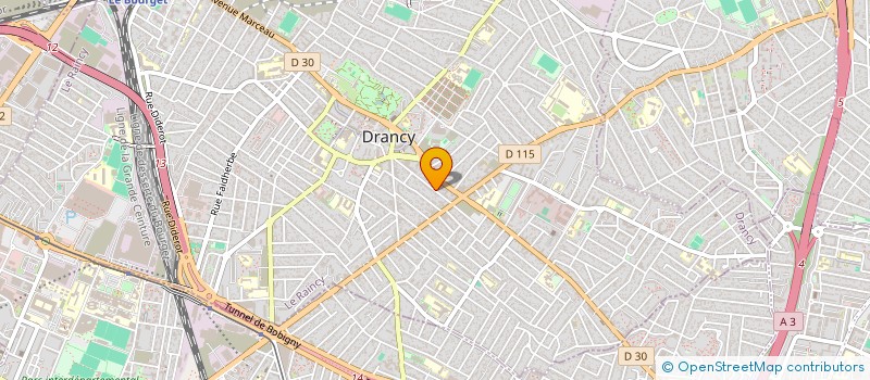 localisation de l'entreprise AY ENERGIES à DRANCY