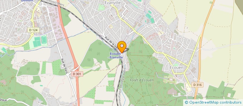 localisation de l'entreprise AY IMMO  ECOUEN