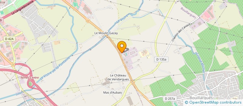 localisation de l'entreprise AY IMMO  BOUILLARGUES