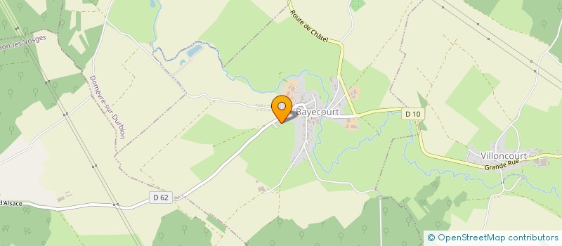 localisation de l'entreprise AY IMMOBILIER  BAYECOURT