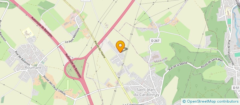 localisation de l'entreprise AY INVEST  SAINT-JEAN-DU-CARDONNAY