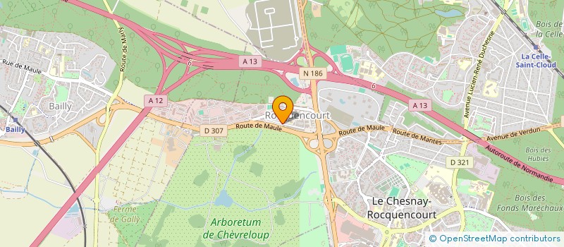 localisation de l'entreprise AY KOKEL  LE CHESNAY-ROCQUENCOURT