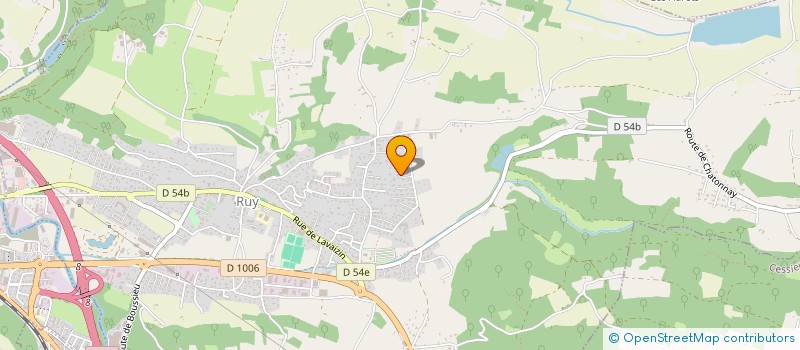 localisation de l'entreprise AY MACONNERIE  NIVOLAS-VERMELLE